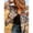 3, variant on Women Cropped Button Down Fashion Jacket, Print Long Sleeve Casual Outerwear, Versatile Short Coat for Daily Going‑Out