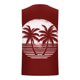 thumbnail image 3 of Camiseta sin mangas de cuello redondo para hombre, informal, a la moda, sin mangas, con estampado, blusa deportiva de cuello redondo para hombre, 3 of 4