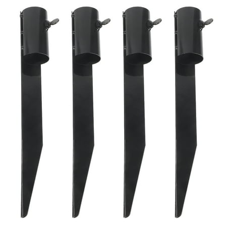 PENIKOKO 4Pcs Reinforced Metal Stakes for Outdoor Light Stakes in Gardens and Yards