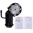 thumbnail image 3 of Power Steering Pump w/ Pulley and Reservoir for 1995-2004 Toyota Tacoma 4Runner 3.4L V6, Replaces 21-5229, 4432004052, 4432004051, 4432004050, 4432035490, 3 of 8