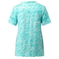 thumbnail image 5 of asdoklhq Juniors Plus Blouses & Shirts,Women Summer Tops Sea Turtle Printed Short Sleeve V-Neck T Shirts Coastal Tees Holiday T-Shirt Casual Loose Fit Blouse, 5 of 7