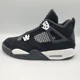 thumbnail image 1 of Ni - ke Air Jordan 4 Retro White Thunder Men’s Basketball Shoes FQ8213-001 Size 7Y, 1 of 5