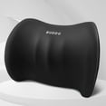 thumbnail image 4 of Car Lumbar Support Pillow for Office Chair, Memory Foam Back Support for Driving Fatigue Back Pain Relief, Back Pillow for Car Seat, Office Chair, Gaming Chair, Truck Seat, 4 of 8