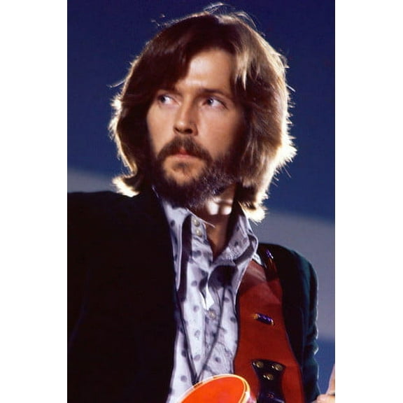 Eric Clapton Vintage Image In Concert 24X36 Poster