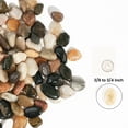 thumbnail image 3 of 12 LBS River Rocks, StoneCreek, Decorative Garden Stones for Plant Landscaping, Polished Gravel Filler Pebbles, Large Size, Mixed Pebbles, 3 of 6