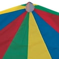 thumbnail image 6 of Champion Sports Multi-Colored Parachute, 20-Foot Diameter, Ripstop Nylon, Single Piece, 6 of 7