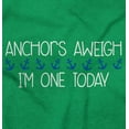thumbnail image 2 of Anchors Away I'm 1 Today Pirate Bday Romper Boys or Girls Infant Baby Brisco Brands 12M, 2 of 6