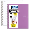 thumbnail image 1 of Cuadernos en espiral con forma de cinco estrellas, 1 asignatura, con rayas universitarias, 200 hojas, 1 of 7