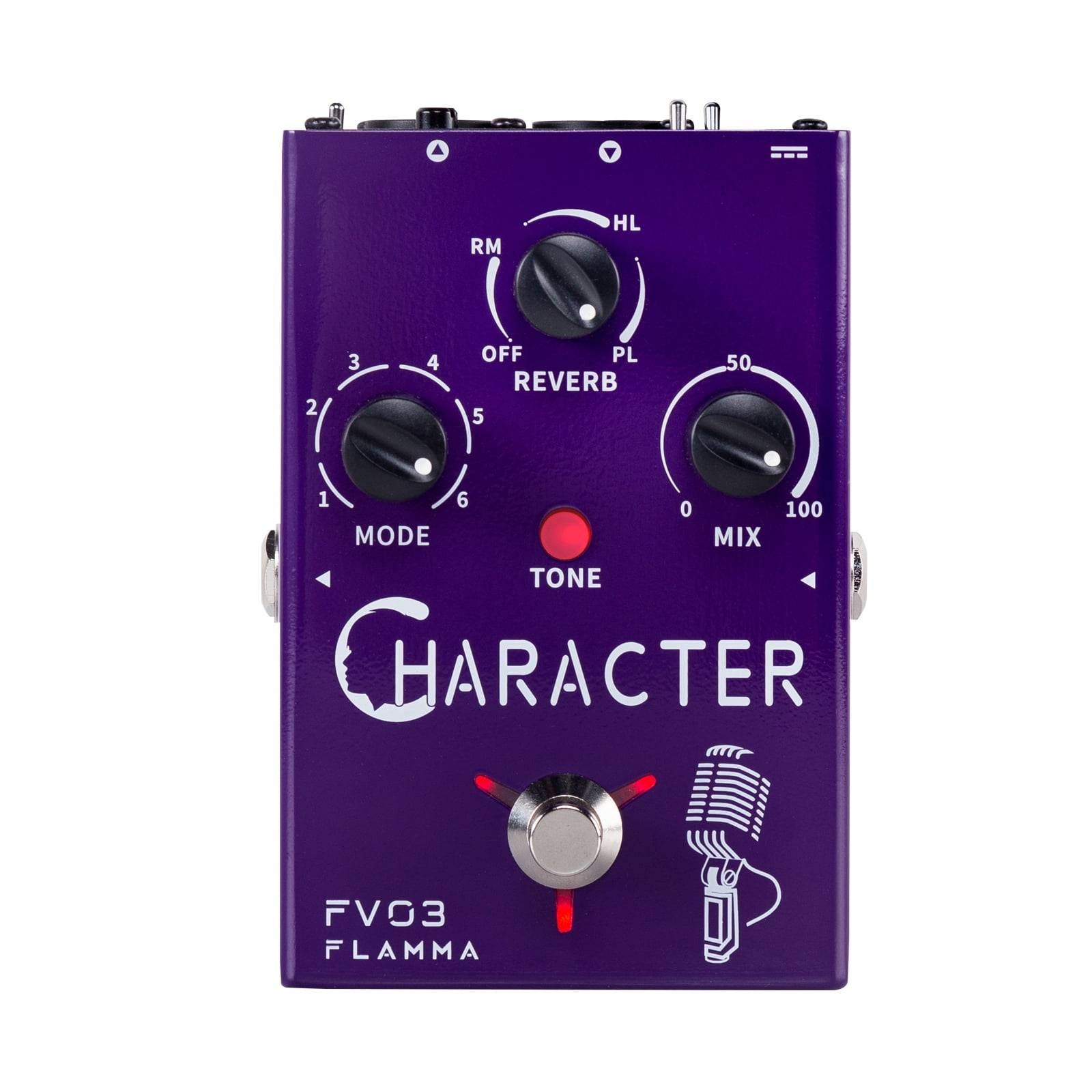 FLAMMA FV03 Voice Changing Effects Pedal Provides Robot Male Female Baby Sound Vocal Effects Pedal