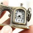 thumbnail image 3 of maskred Vintage Sewing Machine Shape Watch Chain Alloy Analog Wristwatch Clock Pendant Necklace Gift, 3 of 6