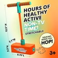 thumbnail image 4 of My First Flybar Foam Pogo Jumper for Kids Age 3 and Up, Toy for Boys and Girls – Orange, 4 of 7