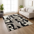thumbnail image 6 of Addison Rugs Chantille Indoor/Outdoor Transitional Geometric Black Machine Washable Rectangle Rug, 8' x 10', 6 of 8