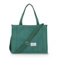 thumbnail image 1 of Bolso UERRUAM de pana ligera para mujer, color verde, 1 of 7