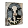 thumbnail image 3 of Stupell Industries Distressed Cow Portrait Canvas Wall Art design by Petal Prints Design, 40 x 30, 3 of 7