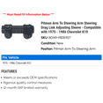 thumbnail image 2 of Pitman Arm To Steering Arm Steering Drag Link Adjusting Sleeve - Compatible with 1975 - 1986 Chevy K10 1976 1977 1978 1979 1980 1981 1982 1983 1984 1985, 2 of 2
