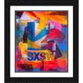 thumbnail image 2 of Stephen Chambers 20x23 Black Ornate Wood Framed With Double Matting Wall Art Titled - Sxsw 2, 2 of 6