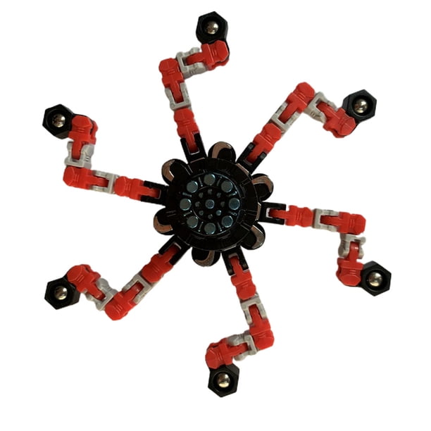 Juguete Para Aliviar El Estrés Deformable Diy Para Niños, Giroscopio Giratorio Con Punta De Dedo, Cadena Creativa, Robot Giroscópico Mecánico De Juguete Scienceny FN008352-03