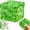 B-jumbo Cheese-green, variant on Pink Cheese Squishy, Squeeze Soft Cheese Luck Squishy Skin Slow Rising Sensory Stress & Anxiety Relief Fidget for Adults Gift Novelty Anxiety Calming Desk Party Favors (A-Cheese-Yellow)