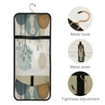 thumbnail image 5 of Iauyy 3 Piece Large Portable Hanging Toiletry Bags for Travel,Foldable Makeup Organizer with Multiple Compartments for Men&Women，Simple Sketch Of A Rabbit, 5 of 9