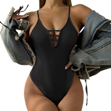 Blphud Womens Bathing Suits Tummy Control Round Dress Swimsuit Women Swimsuit Breathable Mesh Swimsuit Fashion Seaside Beach Mesh Sexy Swimsuit Black L