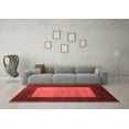 thumbnail image 3 of Ahgly Company Indoor Rectangle Abstract Red Modern Area Rugs, 4' x 6', 3 of 4