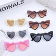 thumbnail image 4 of Kids Sunglasses Heart Shaped Sun Glasses Vintage Sunglasses for Children Boys Girls, 4 of 7