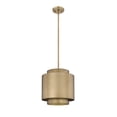 thumbnail image 3 of Z-Lite 739P12 Harlech 13" Wide Pendant - Bronze / Rubbed Brass, 3 of 7