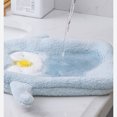 thumbnail image 4 of WRITWAA 2Set Penguin Shape Hand Towel Coral Fleece Drying Cleaning for Kitchen Bathroom Home Users, 4 of 4