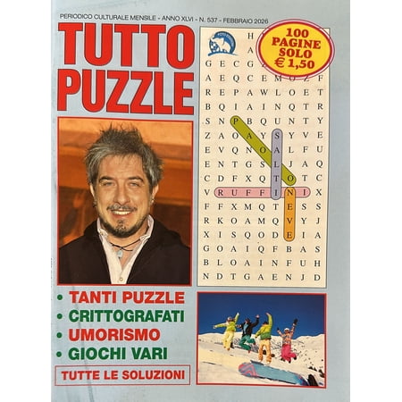 Tutto Puzzle Magazine February 2026