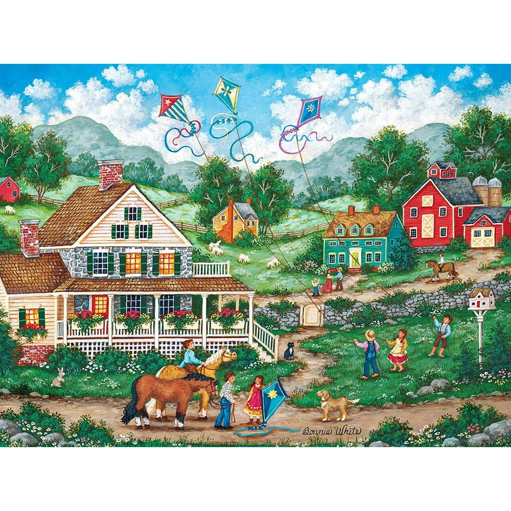MasterPieces Heartland Collection "Crosswinds" 300 Piece EZ Grip Jigsaw