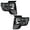 Clear lens Black Housing Clear Reflector, variant on CROSSDESIGN Headlights Fit for 2009-2014 Ford F150 Headlamps