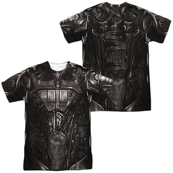 Star Trek Borg Costume Unisex Adult Sublimated Costume T Shirt (Front/Back), 3X-Large Multicolor