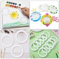 thumbnail image 3 of Eease 10pcs White Foam Circle Rings for DIY Crafts and Floral Projects, 3 of 6