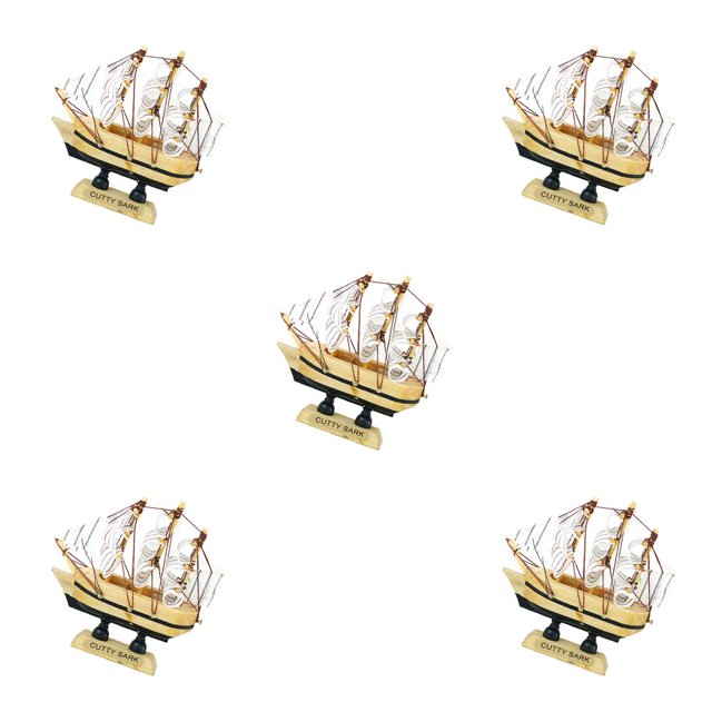 Matsuzay Barco de de náutico, artesanía de hecha a mano, modelo de barco Retro, decoración de madera, velero, regalo de cumpleaños, Type4 NO4 Matsuzay CBP056765