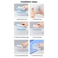 thumbnail image 4 of Wosthever Caja de espuma para baño, antideslizante, caja de drenaje para limpieza de ropa, contenedor de plástico multifuncional para encimera Suministros de limpieza para el hogar Verde Wosthever HA063621-02, 4 of 6