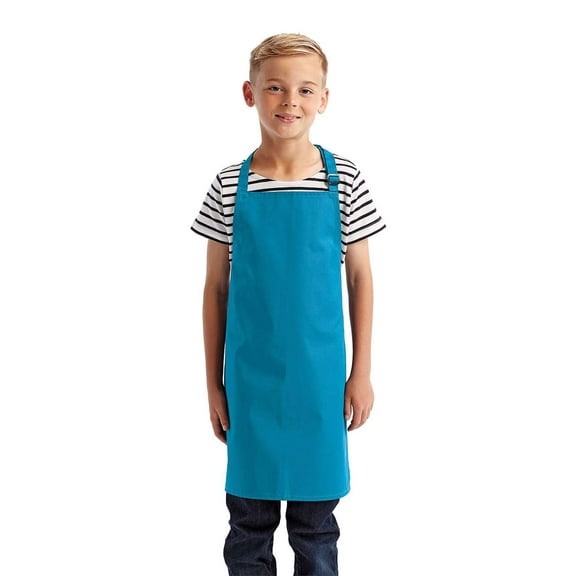 Artisan Collection by Reprime RP149 Youth Recycled Apron-Turquoise