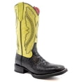 thumbnail image 2 of Ferrini Women's Kai Western Boot Broad Square Toe Black 9 1/2 M  US, 2 of 5