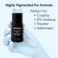 thumbnail image 2 of Crema de maquillaje Blend Stick Mehron Face Paint, 21 g, color azul pastel, 2 of 7
