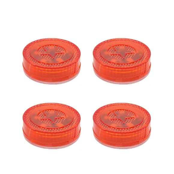 Riwesomey 4 Uds luces LED universales de apertura anticolisión Sensor alarma estroboscópica lámpara de estacionamiento luz impermeable Bombillas para automóviles Luz azul Riwesomey VI022517-05