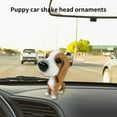 thumbnail image 4 of Pompotops Truck Car Ornaments Resin Puppy Car Interior Bobble Ornaments, Dashboard Car Decorations, Cool Bobble Car Ornaments, Teenage Car Accessories, Brown, 4 of 8