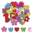 thumbnail image 1 of 80pc Assorted Star & Heart Set for Kids' Crafts, Wall Decor, Creative Activities Sparkling Foam Stickers, 1 of 7