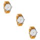 thumbnail image 5 of Minnieouse Reloj de cuarzo de PU de forma redonda para hombre, reloj de de aleación con placa de esfera, reloj de pulsera, regalo de Type1 NO1, 5 of 6