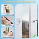 thumbnail image 4 of 2 uds Securite Fenetre protección infantil protección contra el viento ventana infantil con adhesivo potente sin perforación Kit de seguridad para el hogar para bloques de ventanas puertas de perforación. esquí esquí Gafas de esquí, 4 of 5