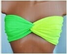 women's strapless swim tops