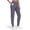 Blue Grey, variant on Rosvigor Yoga Joggers Women Athletic Pants for Women Elastic Crossover High Waisted Tapered Casual Pants with Pockets