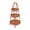 3 Layers 45cmx22cm, variant on WLPZXP Bamboo Woven Fruit Basket Standing Tray Holder for Kitchen Table Living Room 3 Layers 45cmx22cm