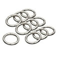thumbnail image 1 of 10Pcs Ressort Rond Mousqueton Mousqueton Fermoir Porte-Clés Bricolage Clip Ressort pour Porte-Clés Accessoire Porte-Clés, Argent 33mm, 1 of 8