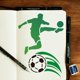 thumbnail image 5 of 2 plantillas de fútbol reutilizables de plástico para pintar jugadores de fútbol. Plantillas para dibujar y pintar diseños deportivos y manualidades., 5 of 7