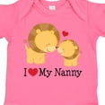 thumbnail image 4 of Inktastic I Love My Nanny Boys or Girls Baby Bodysuit, 4 of 5