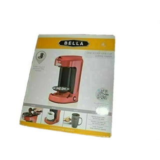 Best Buy: Bella One Scoop One Cup Coffee Maker Red 13711